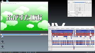 人生で一番大変だった動画編集の画面がこちら【動画投稿の裏側】【Aviutl】