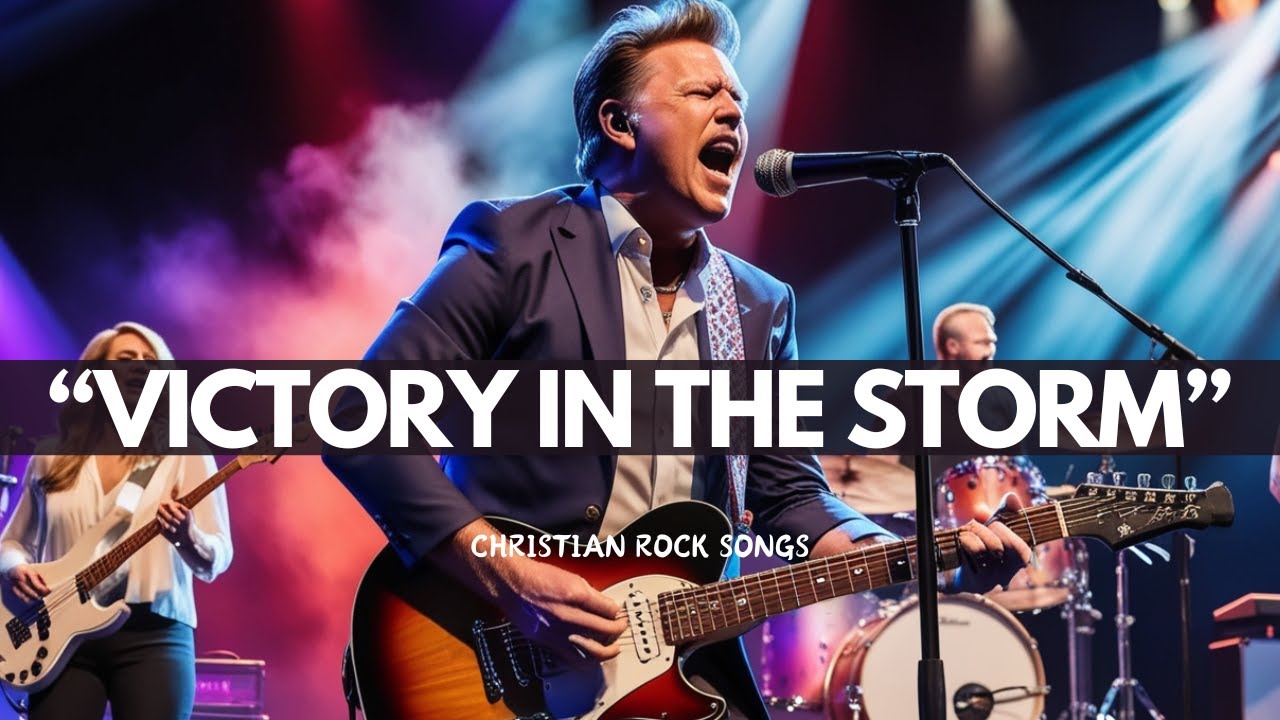 Victory In the Storm - New Uplifting Christian Rock Songs (Lyrics) | Christian Rock Music Playlist