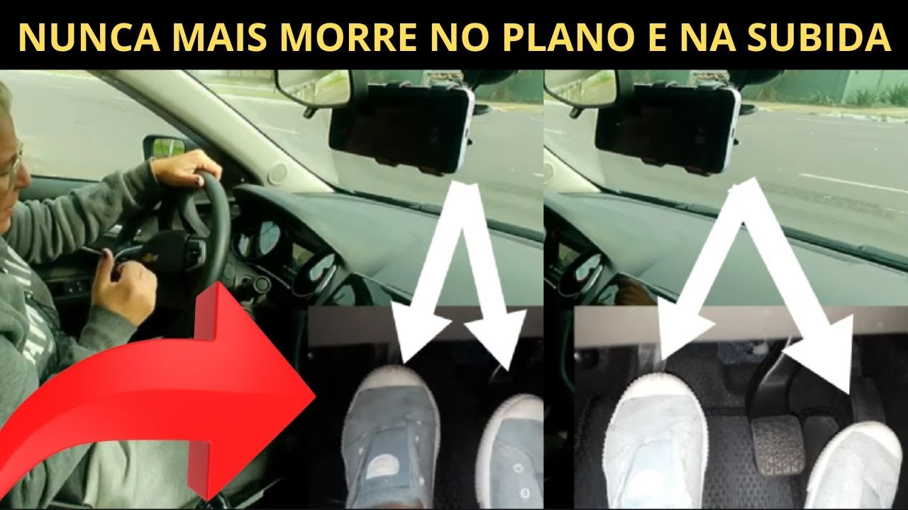 Solto a EMBREAGEM DEVAGAR, mas o carro morre no PLANO e na LADEIRA!  Porque?