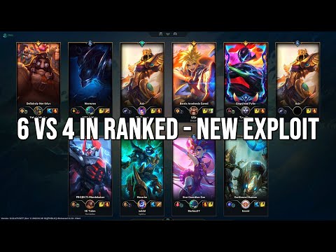 6v4 in RANKED - New Gamebreaking Exploit!