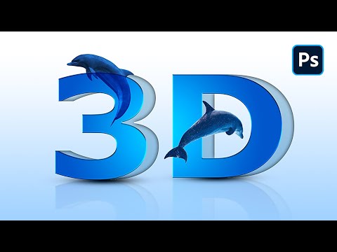 3D Letter Manipulation - Best Photoshop Tutorial for Beginners