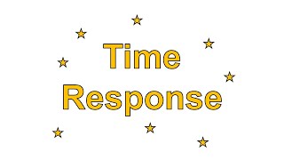 Time Response - Natural Frequency and Damping Ratio