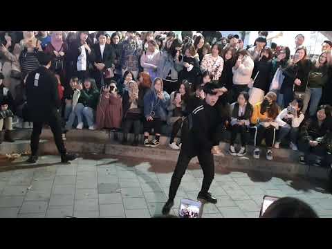 20191103. MAXXAM. KIM HYOJIN. ATEEZ 'PIRATE KING' COVER. BEAUTIFUL ENERGETIC BUSKING.