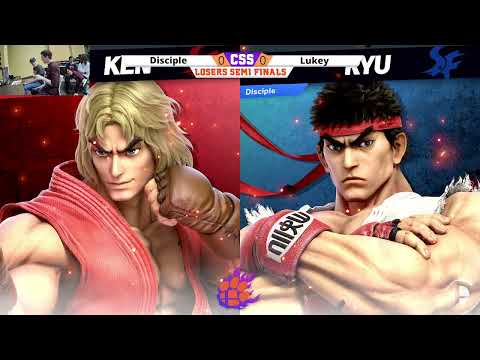 Clemson Smash Series 31 - Losers Semis - lukey (Ken, Fox) vs. Disciple (Ryu, Simon) - SSBU
