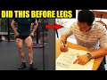My BRUTAL LEG WORKOUT Explained |Signed another BIG HSF Contract 🤗|