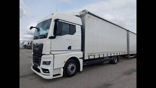 N&aacute;kladne vozidlo s posuvnou plachtou MAN TGX 18.470 + pr&iacute;ves s bočnou plachtou | Obraz 4 - Autoline