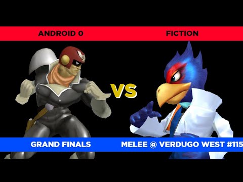Android 0 (C. Falcon) vs. Fiction (Falco) - Verdugo West #115 Grand Finals SSBM