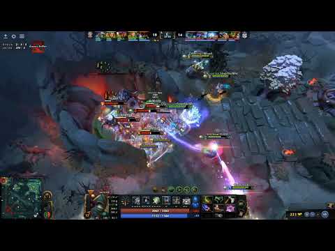 Yuragi's Perspective - the popular setup of OG against 9Pandas | roshan pit | Riyadh Masters #dota2