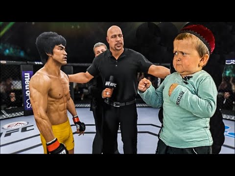 UFC4 Bruce lee vs Hasbulla Magomedov EA Sports UFC 4 PS5