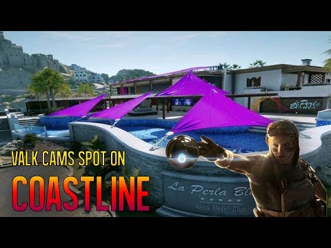 COASTLINE - Valkyrie Black Eye Cams Spots - R6 Classes - Rainbow Six Siege[Reupload]