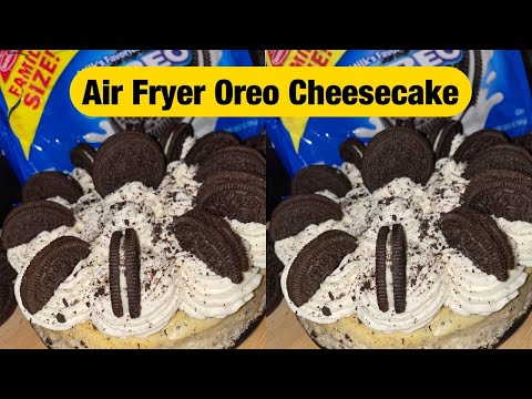 Air Fryer Oreo Cheesecake by Chef Bae
