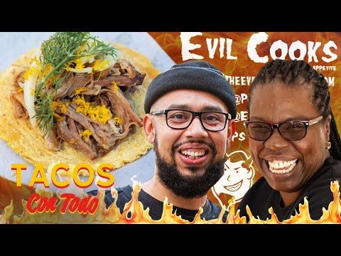 Leslie Jones Freaks Out While Eating Satanic Tacos | Tacos Con Todo