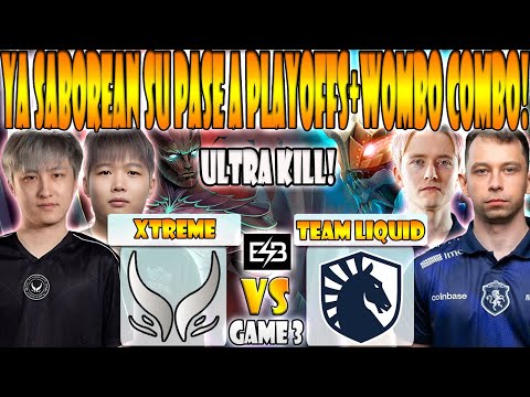 TEAM LIQUID vs XTREME GAMING BO3[GAME 3]NISHA, MICKE, ACE VS AME, NOTHINGTOSAY-PGL WALLACHIA S6- ESB