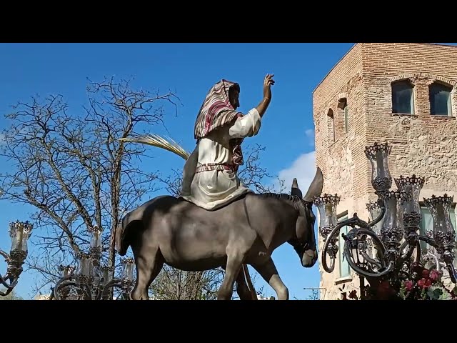 Vídeo relacionado con Camiseta Borriquita 1 Día Menos Domingo Ramos Semana Santa Camiseta