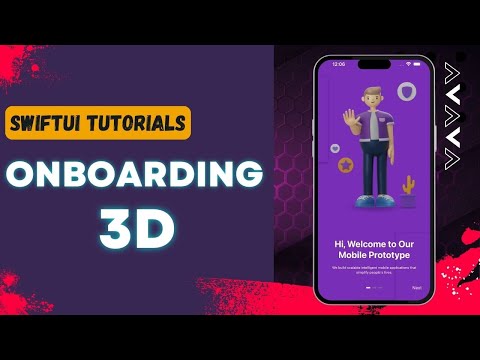 OnBoarding 3D | SwiftUI Tutorial  #swift #swiftuitutorial #onboarding #animated #splashscreen
