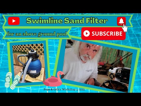 How to Assemble a Swimline HydroTools 12 inch Sand Filter for an Above Ground Swimming Pool