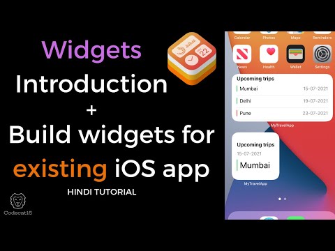 How to create widgets for existing iOS app | iOS 14 Widgets tutorial in Hindi
