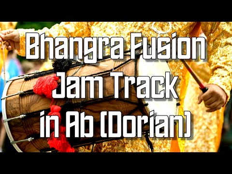Bhangra Fusion Jam Track in Ab (Dorian) 🎸 Guitar Backing Track