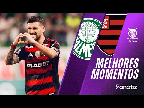 Palmeiras 0x2 Flamengo | Melhores Momentos | #Brasileirão2025