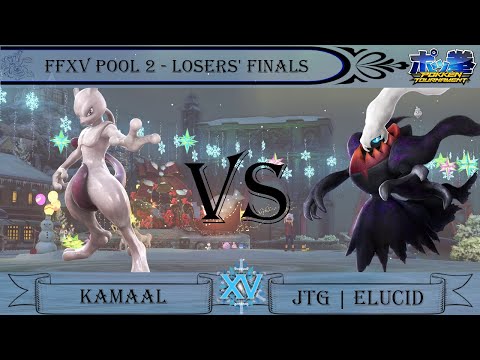 FFXV Pokkén Pool 2 Losers' Finals: Kamaal (Mewtwo) vs JTg | Elucid (Darkrai)