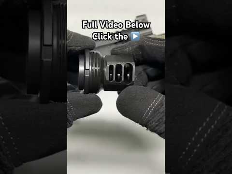 JMac Customs X37 Muzzle Brake 🤩 #shorts #jmac #muzzlebrake #ak556 #newvideo