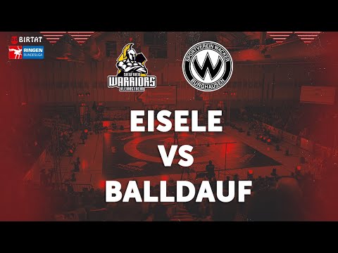 RINGEN DM 2023 Finale 2.0  - 98kg GR Pascal Eisele vs. Felix Balldauf