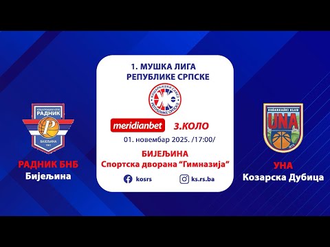 KK RADNIK BNB - KK UNA