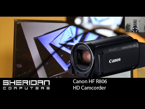 Canon Legria HF R806 HD Camcorder