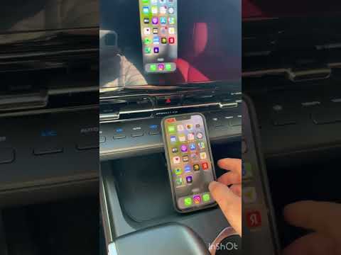 Чанган CS55 плюс. Changan-Link. Беспроводная передача с Айфон.