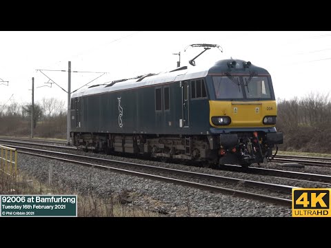 92006 at Bamfurlong - 16th February 2021