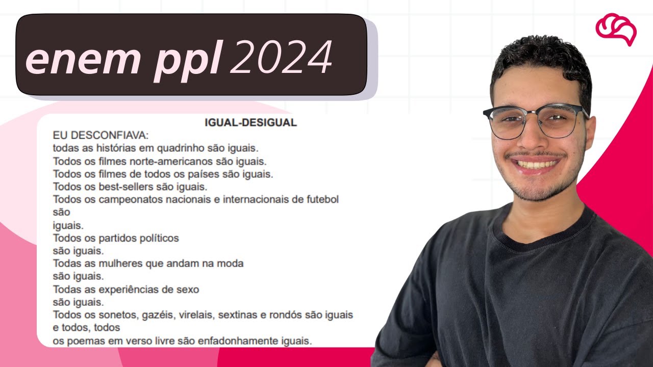 Resolução em Vídeo — Questão 6 ENEM 2024 PPL