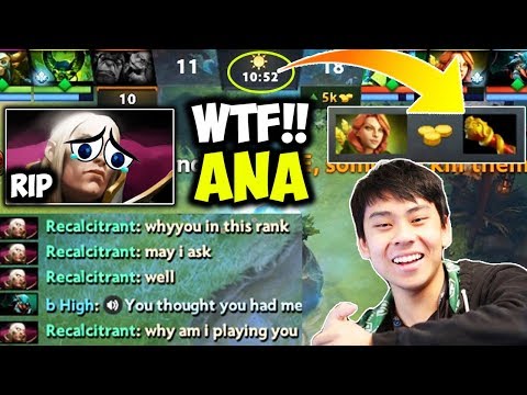 WTF! ANA WITH 10 MIN MKB | THE SADDEST INVOKER OF THE WORLD - DOTA 2