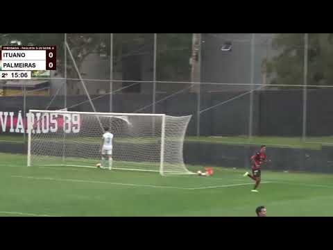 Gol Leozinho | Ituano 2x0 Palmeiras - Paulista sub20