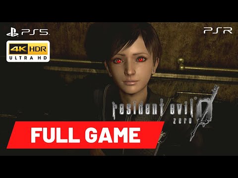 Resident Evil 0 Zero Full Gameplay Walkthrough [4K 60 FPS HDR] No Commentary Full Game