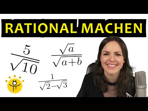 WURZELN Nenner rational machen – binomische Formel, vereinfachen, mit Variablen