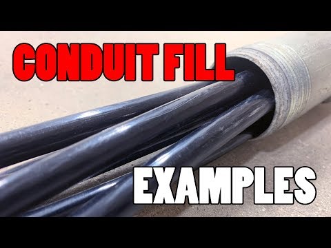 CONDUIT FILL EXAMPLES for the Modern Electrician - How Many Conductors Can I Put In...
