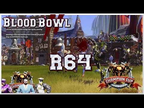 Blood Bowl 2 - CCL S39 Ro64 - Dionysian (Dark Elves) vs. Lesnik (High Elves)