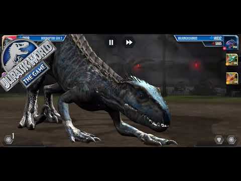 Jurassic world the game || Battle stage infinite
