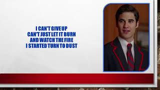 Glee All Or Nothing Lyrics