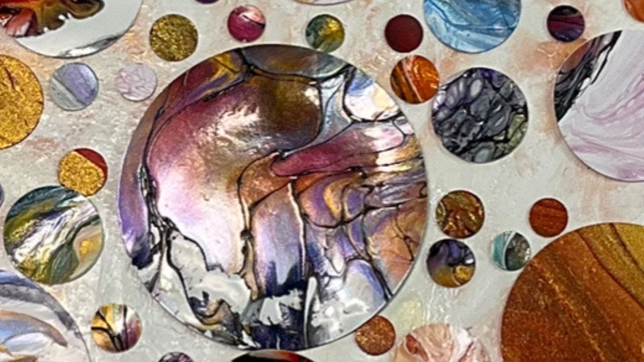 Show Your Love with an Acrylic Skin Heart ❤️ ~The Amazing Versatility of Skins!- Fluid Art