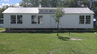 Derksen 16x50 I 2 Bedroom 2 Bath Shed To House Tour | Single Mom