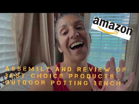 Best Choice Products Potting Bench - Assembly and Review