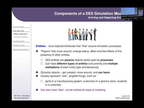 IEE 475: Lecture B1 (2025-09-02): Fundamental Concepts of Discrete-Event Simulation