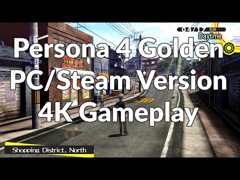 Persona 4 Golden PC/Steam - 4K Gameplay