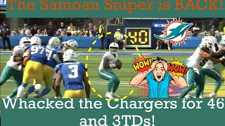 Miami Dolphins Study: The Samoan Sniper Tua Tagovailoa was WHACKIN' FOOLS! | Keep Hatin'!