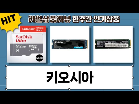 키오시아 SSD 총정리! EXCERIA, XG7, CL4, 샌디스크까지!