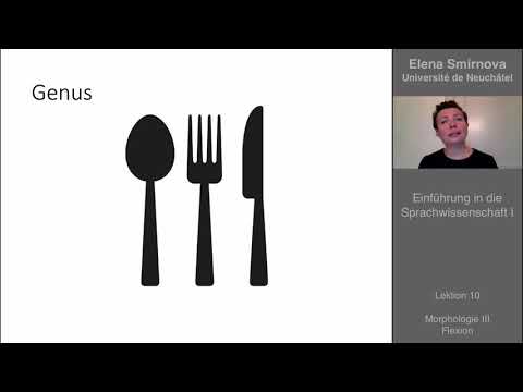 Eingührung in die Sprachwissenschaft: Thema 10 - Flexionsmorphologie