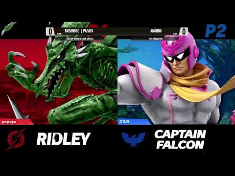 Gigaton Hammer 3 HDR Singles: Papaya (Ridley, Charizard) vs Anchor (Falcon) - Winners Quarters