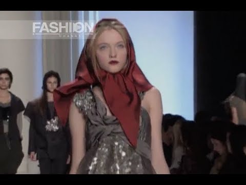 VERA WANG Fall 2007 New York - Fashion Channel