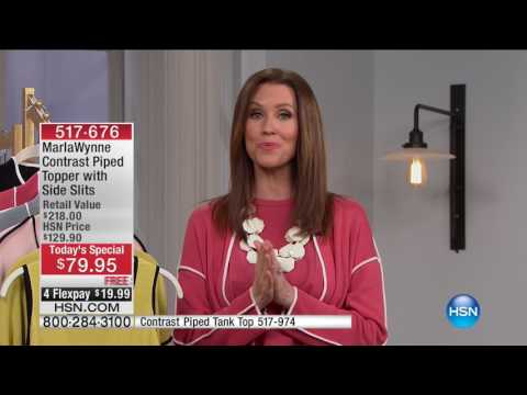 HSN | HSN Today: MarlaWynne Fashions 02.09.2017 - 08 AM